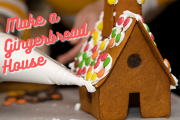 Create Your Own Gingerbread House!